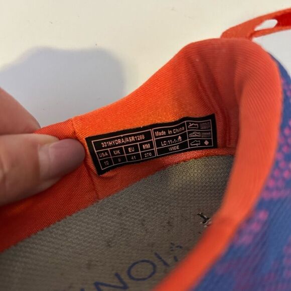 Vionic 331 Hydra Mesh Slip-Ons Purple & Orange, Women's 10 comfortable travel - Picture 11 of 11